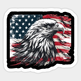 USA Flag Sticker